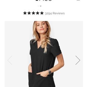 Figs Cashma Scrub Top - Small